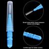 50 Counts Braces Brush for Cleaner Interdental Brush Toothpick Dental Tooth Flossing Head Oral Dental Hygiene Flosser Toothpick Cleaners Tooth Cleaning Tool(Red, White, Green, Light Blue) view 3