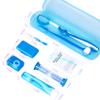Annhua Braces Kit Cleaning 8 Pack for Orthodontic, Portable Tooth Cleaning Tools Family Oral Care Hygiene Set, Interdental Brush, Ortho Wax, Floss, Oral Mirror Included - Blue view 2