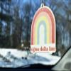 Alpha Omicron Pi - Rainbow Air Freshener - 2/Pack - Flowers & Sunshine Scent view 4