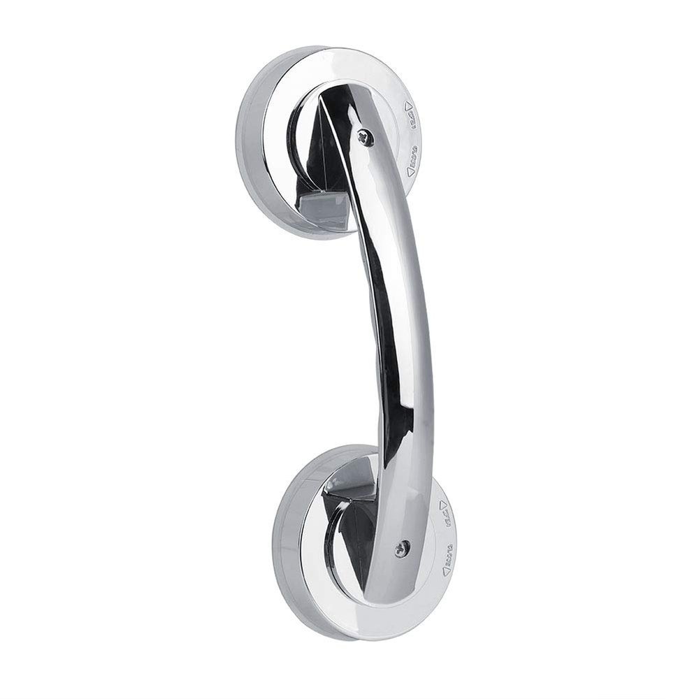 19.6cm/7.7in Grab Bars for Bathroom, Balance Assit Bathroom Shower Handle Suction Cup Handrail Safety Hand Grip