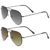 2 Pairs Bifocal Reading Sunglasses UV400 Protection Sport Sun Readers Blue Light Blocking Glasses for Men Women Outdoor Driving Safety Eyeglasses Tinted Lens Shades Lightweight Anti Glare Eyewear view 3