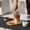 100 Pack 12 OZ Clear Plastic Cups, Cold Party Drinking Cups, Clear Disposable Cups Fruit/Ice Cream/Cupcake/Iced Cold Drinks view 3