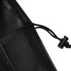 PALTERWEAR Smooth Satin Bags with Drawstring and Toggle for Delicate Items - Lingerie, Wigs, Shoes, Silk (Black, 7 x 9 inches) view 4