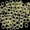 300 Pcs Amber Elastic Latex Braces 3/16 Orthodontics Heavy 4.5oz Dental Latex Bands Dreads Doll Hair Braids Horse Mane Tail Fix Tooth Gap Top Knots view 3