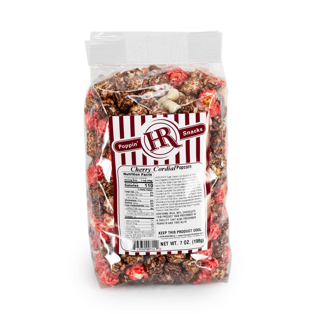 Cherry Cordial Popcorn | 6 Pack | HR Poppin' Snacks