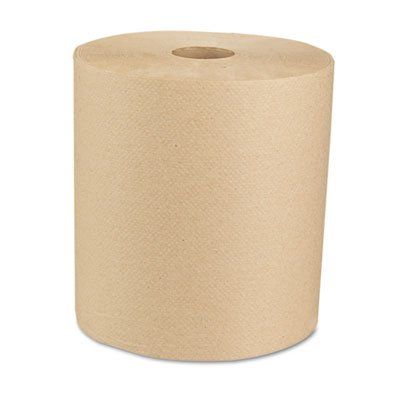 212 Main Green Universal Roll Towels Natural 8'' W 800 ft./Roll 6 Rolls/Carton