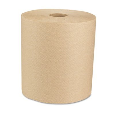 212 Main Green Universal Roll Towels Natural 8'' W 800 ft./Roll 6 Rolls/Carton