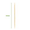Comfy Package [1500 Count] Bamboo Toothpicks Wood, Round Double-Pointed Tooth Picks Wooden - Toothpicks for Appetizers, Fruits and Teeth Cleaning view 2