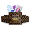 Brown Style Menstrual Kit All-in-One 10 Pack | Convenience on The Go | Period Kit Pack for Travelling, Tweens & Teenagers or just When Youre Out | Individually Wrapped Feminine Hygiene Product view 1