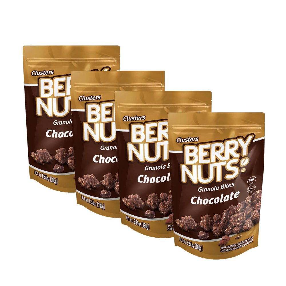Berry Nuts Chocolate Granola Bites 4 Pack (4x 6.34 Oz)