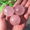1.57" Rose Quartz Crystal Baoding Balls, Pink Crystal Health Stress Exercise Balls for Stress Relief, Exercise, Natural Quartz Sphere Gemstone Handball with Carry Pouch (Box-Packed) M16 view 4