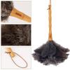 Aldwin Ostrich Feather Duster, 16 inch Ostrich Feather Duster with Wood Handle Reusable, Fluffy Natural Genuine Handheld Feather Duster for Cleaning Supplies, Home, Car, Office view 4