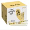 Sorbos Edible Straws, Ginger Flavored, Sustainable, Individually Packaged, No Plastic, No Allergens, No Gluten, No PFAS, 100 Percent Biodegradable, 7.4 inches long (Pack of 200) view 1