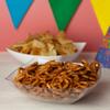 PARTY BARGAINS 128 oz White Square Plastic Bowls, 1-Pack  Extra Extra Large Disposable Heavy-Duty Party Serving Bowls for Catering & Buffets view 4