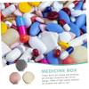 3pcs Portable Round Metal Organizers with Mirror Medicine Dispenser Storage Cases Travel-Friendly Design Moisture-Resistant Go Use view 4
