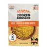 A Dozen Cousins Rice Cooked in Bone Broth Microwaveable Rice Packets | 7g Protein | Contains Collagen (Spanish Yellow Rice, 8 Pack) view 1