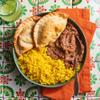 A Dozen Cousins Rice Cooked in Bone Broth Microwaveable Rice Packets | 7g Protein | Contains Collagen (Spanish Yellow Rice, 8 Pack) view 4