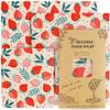 Beeswax Wrap for Food, Zero Waste Reusable Food Wrap Holds for Up to a Year  Sustainable and Reusable Beeswax Food Wraps Organization Storage Bags, Cheese Bee Wrappers Cling, Wax Paper for Food view 2