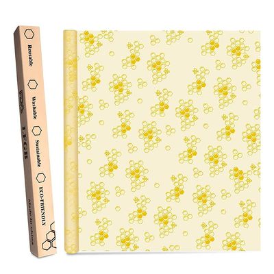 Reusable Beeswax Food Wrap, 39 Roll of Organic Bees Wax Wrap for Bread, Cheese, Sandwich; Eco-Friendly Reusable Beeswax Wrap for Food & Covering Bowls; Sustainable Wax Cloth Food Wrap for Eco Kitchen