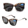 bullabulling Bifocal Sunglasses Reading Glasses Women Designer Fashion personality(1-Pair) Strength 1.25 1.5 2.0 2.5 3.0 4.0 (leopard, 1.50) view 4