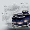 Milky Way Keepsake Urns for Human Ashes with Velvet Gift Box for Cremation Keepsakes for Ashes - Small Cremation Urn and Small Keepsake Urn Set of 4 view 4