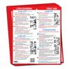 Safety Magnets by ZOCO  CPR & Choking Fridge Magnet (10-Pack)  First Aid Instructions for Infants, Children, & Adults  Heimlich Maneuver Laminated Card 8.5" x 11" view 1