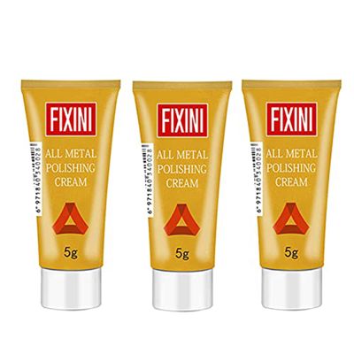 FIXINI All Metal Polish Cream 5g Rust Remover Plant Essence Extract Super Safe Cream Cleaning Tool