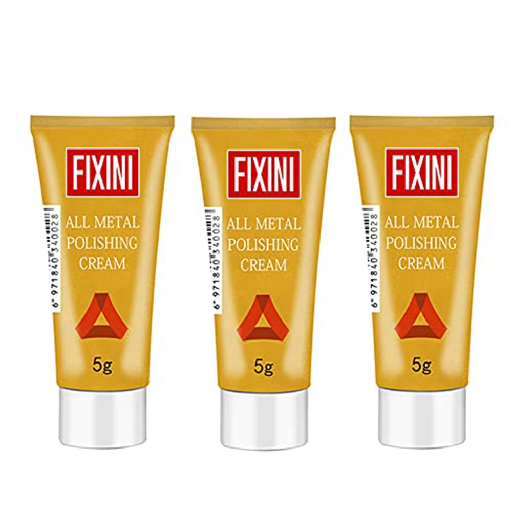 FIXINI All Metal Polish Cream 5g Rust Remover Plant Essence Extract Super Safe Cream Cleaning Tool