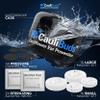 CauliBuds Cauliflower Ear Magnet - Premium Silicone Ear Magnets Cauliflower Ear - Pressure Earrings Magnetic Ears - Treatment in BJJ, Wrestling, MMA, & Rugby - Cauliflower Ear Draining Kit (White) view 3