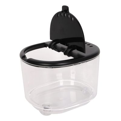 AquaFlosser Replacement Parts for Waterflosser Oral Irrigator Dental Compatible with Waterpik Sonic Fusion Portable Water Flosser SF-01W SF-01 Reservoir Gasket Valve (SF-01W Black Tank)