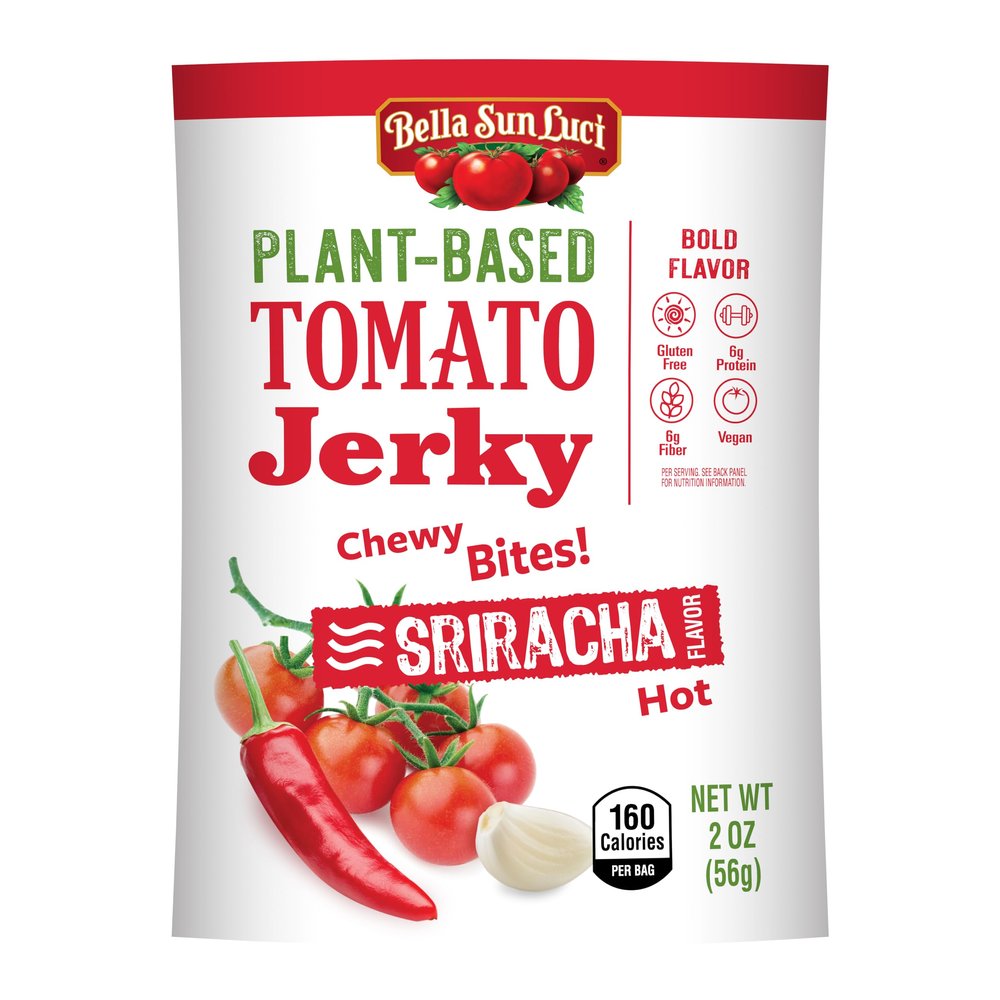 Bella Sun Luci Plant-Based Tomato Jerky-Sriracha
