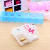 2pcs Travel Medication Weekly Case Holder Container Blue Pill Organizer 7 Day Organizer Travel Medicine Kit Daily Pill Organizer Splitter Portable view 4