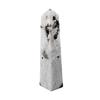 Shubhanjali Rainbow Moonstone Crystal Pencil Tower, Reiki Healing and Meditation 9-11 Cm Approx -White view 4