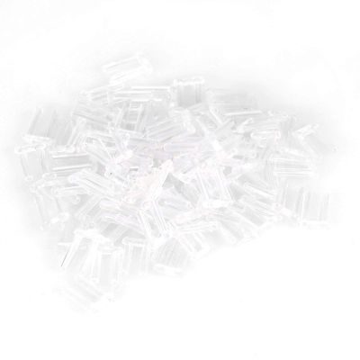 3 Types 100 Pcs Rimless Glasses Accessories, Plastic Compression Mounting Sleeve, for Rimless Glasses Accessories Tools Repair KitsEyeglasses Care (#1)