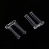 3 Types 100 Pcs Rimless Glasses Accessories, Plastic Compression Mounting Sleeve, for Rimless Glasses Accessories Tools Repair KitsEyeglasses Care (#1) view 2