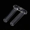 3 Types 100 Pcs Rimless Glasses Accessories, Plastic Compression Mounting Sleeve, for Rimless Glasses Accessories Tools Repair KitsEyeglasses Care (#1) view 3