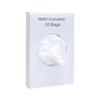 Feminine Hygiene Disposal Bag Dispenser with Refill Bags  Sanitary Napkin & Tampon Disposal System for Restrooms, Chrome view 4