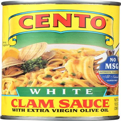 Cento White Clam Sauce, 10.5 oz (298 g) (Pack of 3)