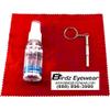 Birdz Eyeglass Sunglass Lens Cleaner Cleaning & Repair Kit Spray Cloth Tool & Key Chain view 1