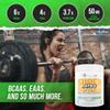 ALPHA LION Superhuman Intra Workout Powder for Men & Women, Amino Acids Drink, Muscle Recovery Supplement, BCAA Powder, Electrolytes & Hydration Mix (42 Servings, Lime Flavor) view 3