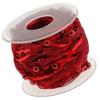 10.9yard 10mm Polyester Ribbon,Bead Chain Decoration Ribbon for Holding Flowers,Gardening,Wedding,Festive Decor,DIY Craft,Gift Wrapping
