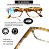 SIGVAN Reading Glasses 5 Packs Blue Light Blocking Eyeglasses Quality Spring Hinge Colorful Computer Readers for Women Men (5C A, 3.5, multiplier_x) view 3