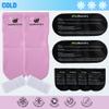 Ice Pack Coolers - Reusable Hot&Cold Therapy Socks w/Compression Straps - Cold Gel Pack for Neuropathy, Foot Pain, Plantar Fasciitis & Sprains - Cooling Socks for Hot Feet for Gout view 3