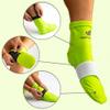 Ice Pack Socks for Feet Coolers - Reusable Hot&Cold Therapy Socks w/Compression Straps - Cold Gel Pack for Neuropathy, Foot Pain, Plantar Fasciitis & Sprains - Cooling Socks for Hot Feet for Gout view 4