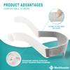 2 PCS Headgears with Arms for DreamWear(Latest Version)-2 Packs Headgear Straps Durable Touch-Fasten-ers&Sufficient Ductility,Soft Material Made, Great-Value Supplies by Medihealer view 4