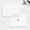 Personalized Hair Stylist Note Cards with Envelopes, Beautician Gifts for Women Stationary Paper, Custom Hairdresser Thank You Cards, Your Choice of Quantity and Envelope Color view 2