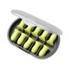 2021 New Version Ear Plugs, for Sleeping Noise Canceling, 10 Pairs Soft Reusable Silicone Earplugs (Green) view 1