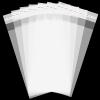 Aubeco 240pcs Small Cellophane Bags 2x3, Clear Self Sealing Cookie Bags, Resealable Individual Treat Bags for Packaging, Candy, Gifts view 1