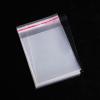 Aubeco 240pcs Small Cellophane Bags 2x3, Clear Self Sealing Cookie Bags, Resealable Individual Treat Bags for Packaging, Candy, Gifts view 4