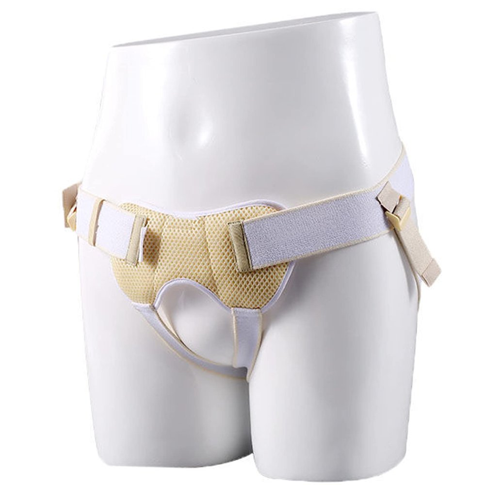 2 Set Hernia Belt, Hernia Support Truss for Single/Double Inguinal Or Sports Hernia - Two Removable Compression Pads & Adjustable Groin Straps(Size:Large)